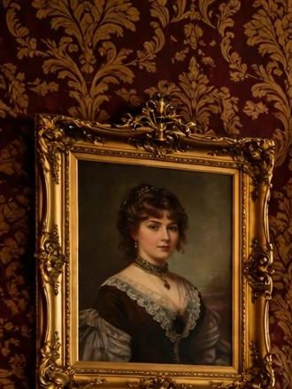 Victorian portrait of Lady Porcelain